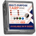 Heavy Duty Waterproof Tarp 20 Mil Thick Poly for Outdoor Protection