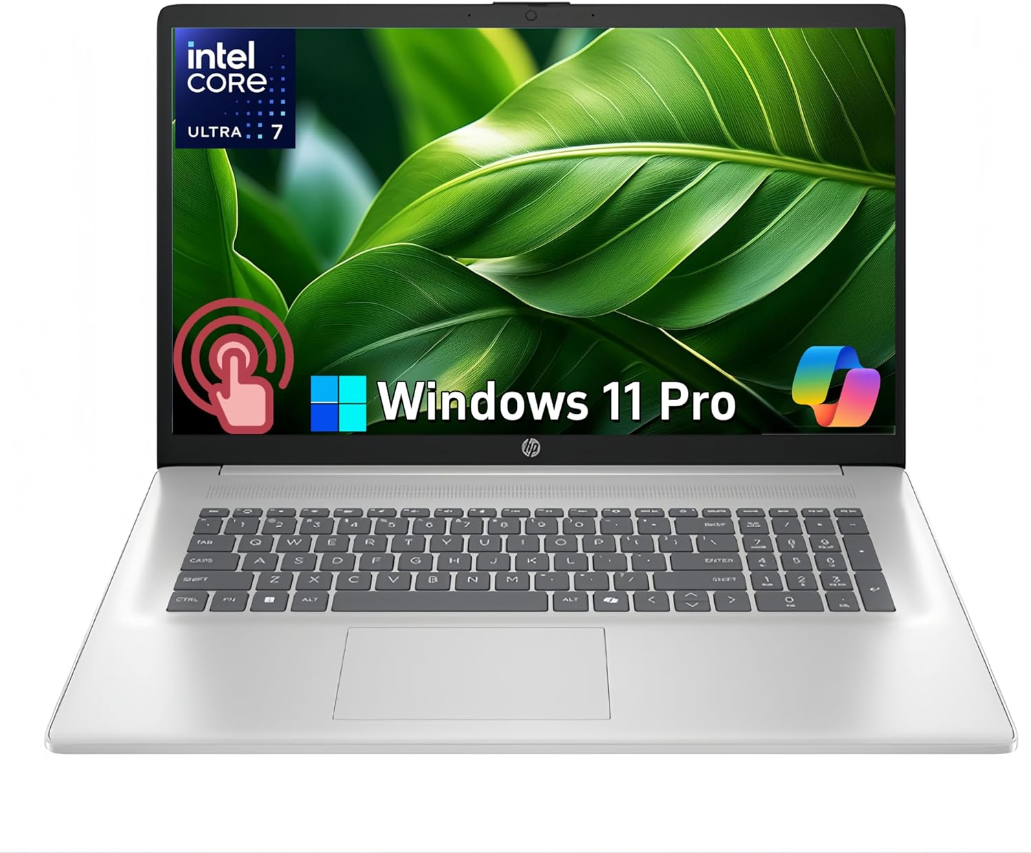 HP Touchscreen Laptop with 17.3 Inch Display and 32GB RAM