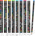 Pasimy 480 Pcs Reading Motivational Pencils Bulk Pack - Classroom