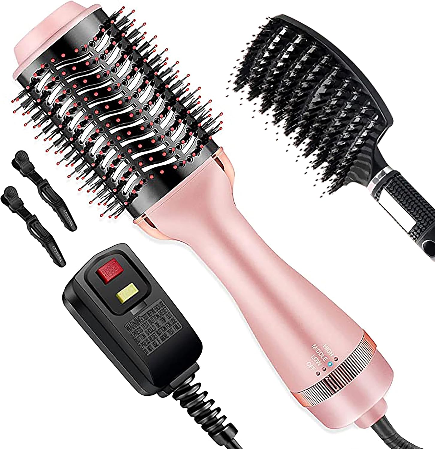 4-in-1 Hot Air Brush - Salon-Quality Styling