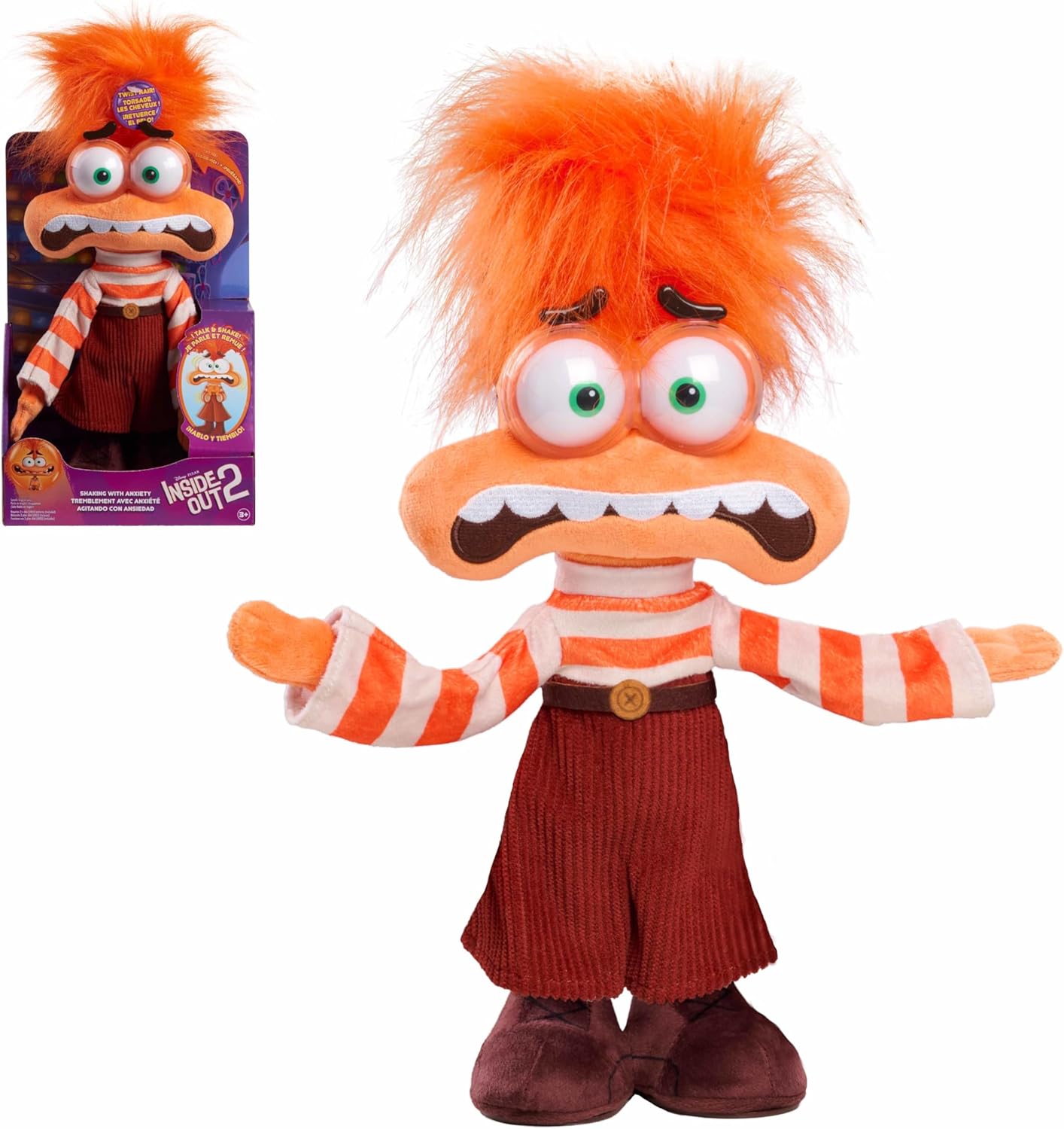 Anxiety-Relief Plush Toy for Kids Ages 3+