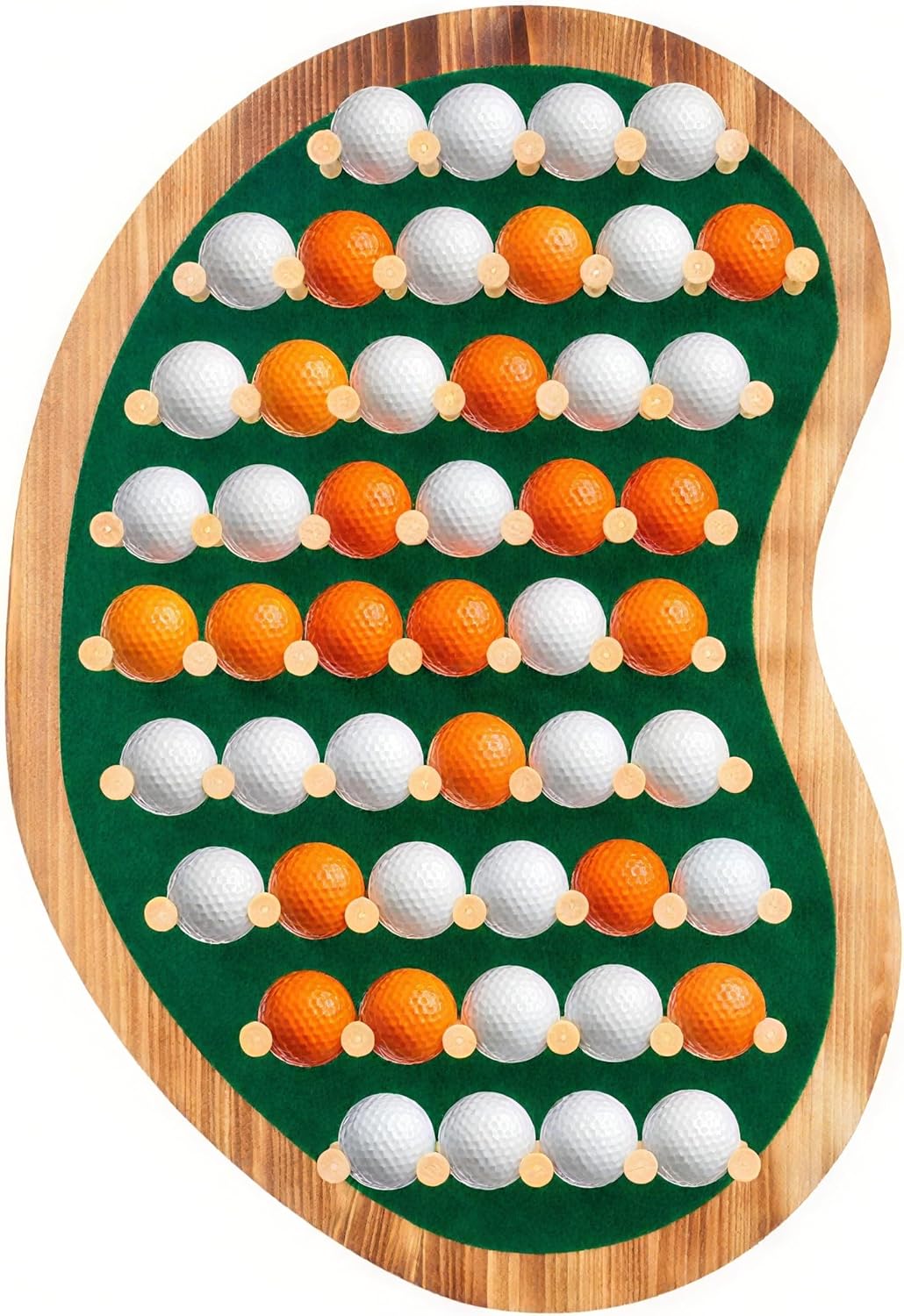 40 Golf Ball Display Rack Cabinet Holder Case for Enthusiasts