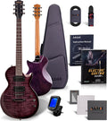 AKLOT Lorien Electric Guitar Kit - Beginner Flame Maple Top