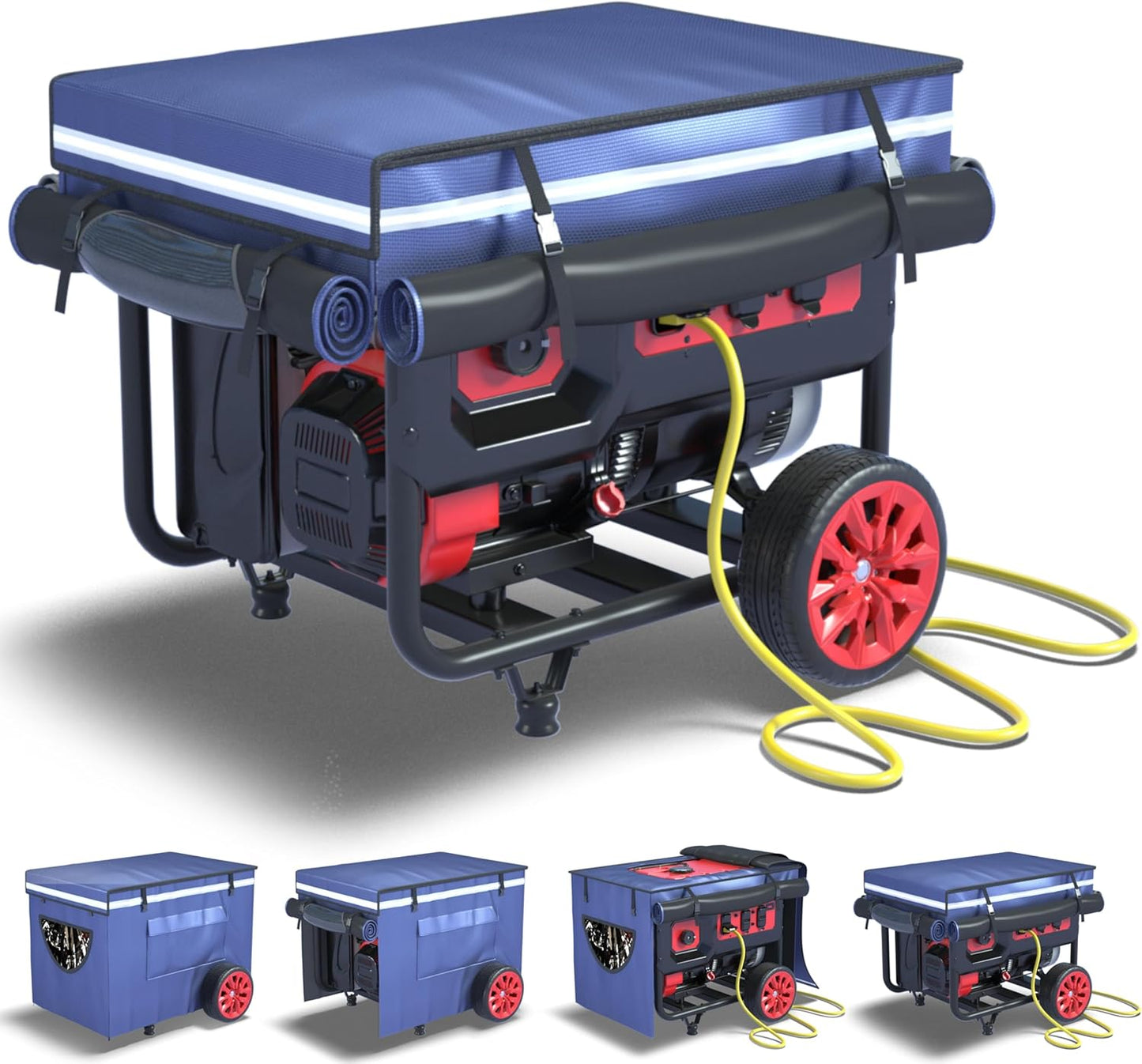 Generator Covers While Running, Heavy Duty Waterproof Design