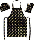 Northwest NFL Unisex 3-Piece Apron Oven Mitt and Chef Hat Set