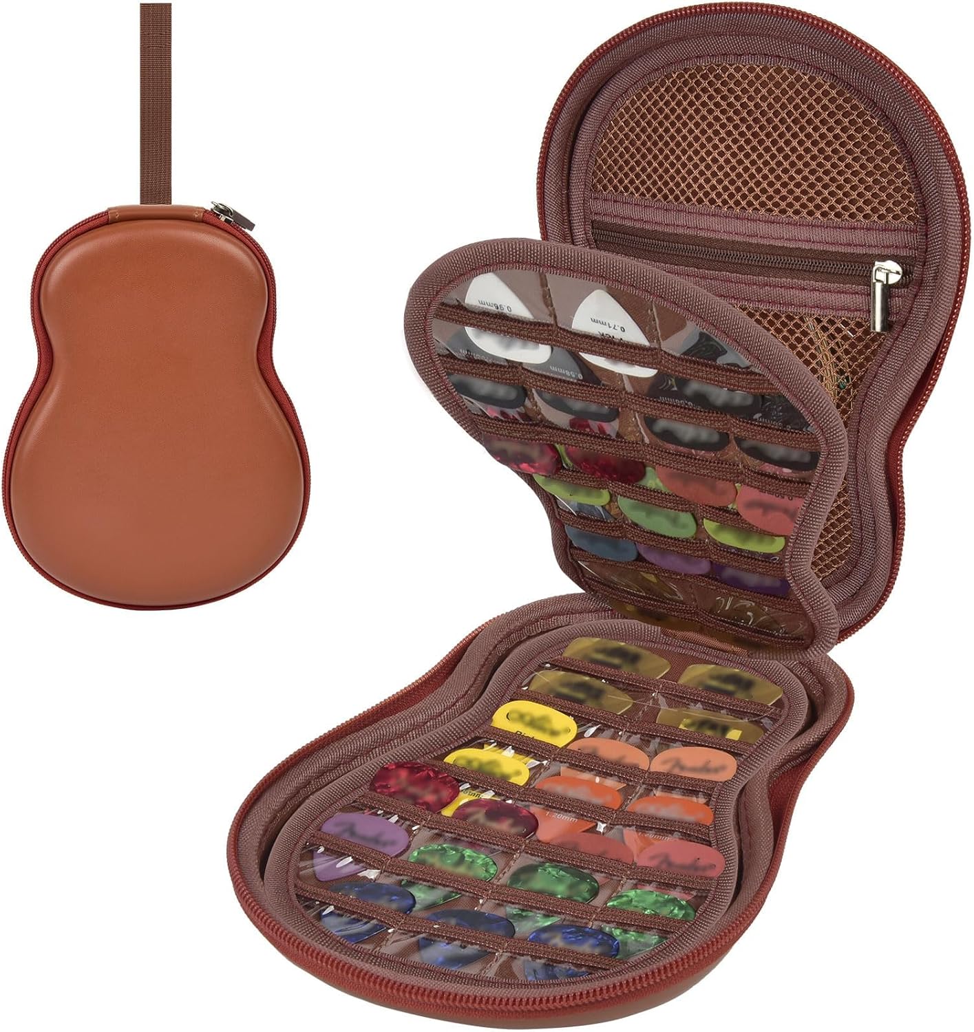 Ultimate Pick Storage Case - 63+ Picks, Guitarists' Essential