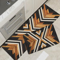 Tyrot Western Aztec Kitchen Rug Set of 2 for Comfort