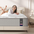 California King Mattress 12 Inch Hybrid Gel Memory Foam - Medium Firm
