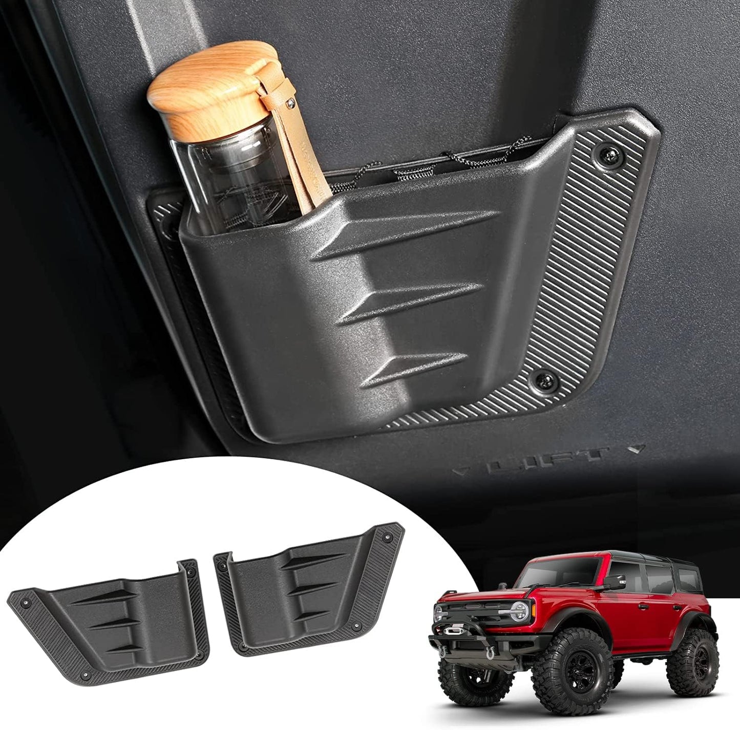 Mabett Rear Door Pocket for Ford Bronco 4-Door Accessories