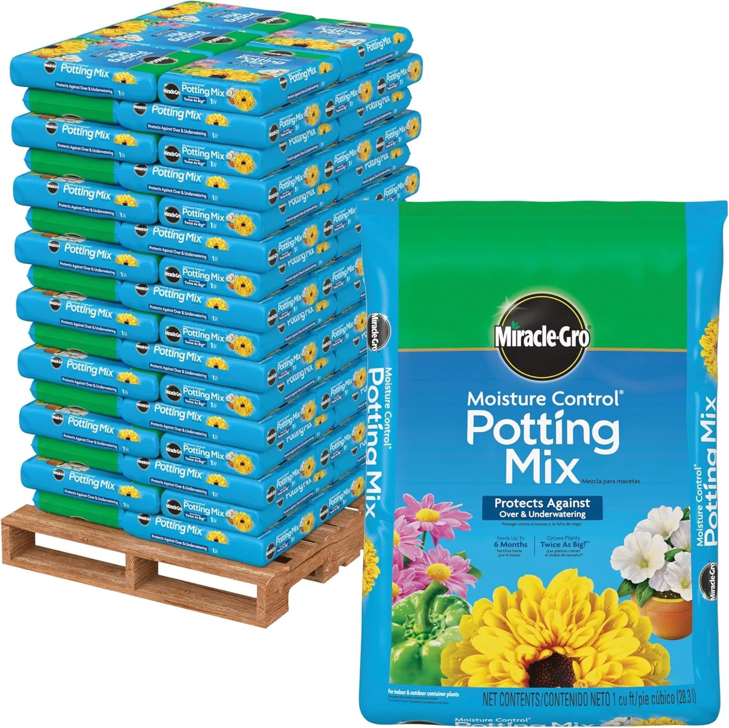 Miracle-Gro Moisture Control Potting Mix for Container Plants