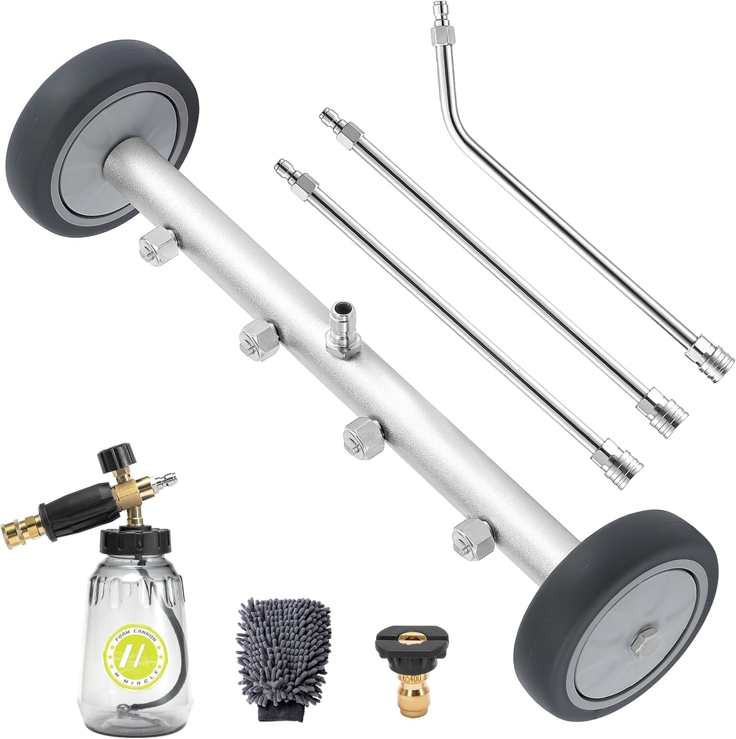 M MINGLE Undercarriage Pressure Washer Attachment for Cars