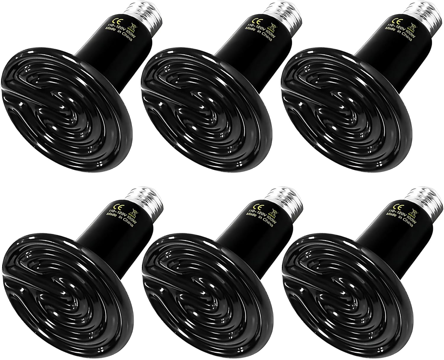 100W Ceramic Heat Emitter for Reptiles and Poultry Heating
