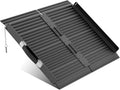 Black Portable Wheelchair Ramp 2FT - Folding Non-Slip Ramp for Steps