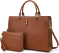 Vegan Leather Laptop Bag for 15.6in & 16in Laptops - Lightweight Work