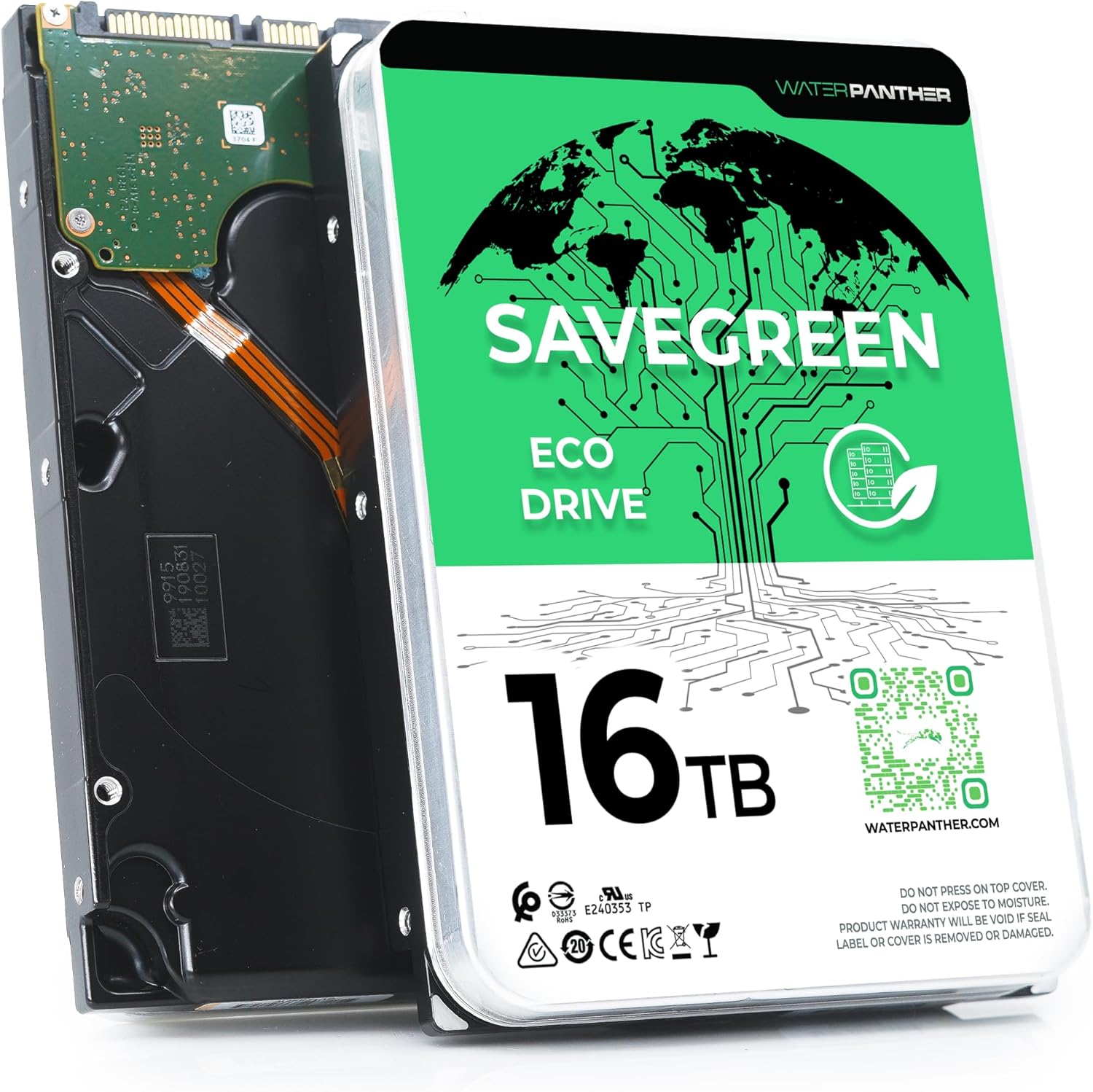 Water Panther 16TB Eco Series HDD - Fast, Reliable Storage