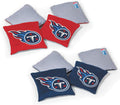 NFL Pro Football Dual Sided Bean Bags - 8 Count Premium Toss Bags