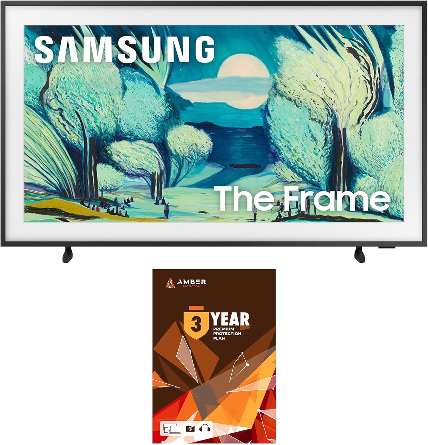 Samsung QN43LS03FAFXZA 43 Inch QLED 4K Art Mode Smart TV