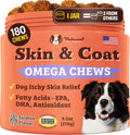 Natural Dog Company Skin & Coat Supplement for Dogs - Omega 3 Oil