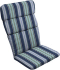 Adirondack or Rocking Chair Cushion 20 x 17 - Rain-Proof Sapphire