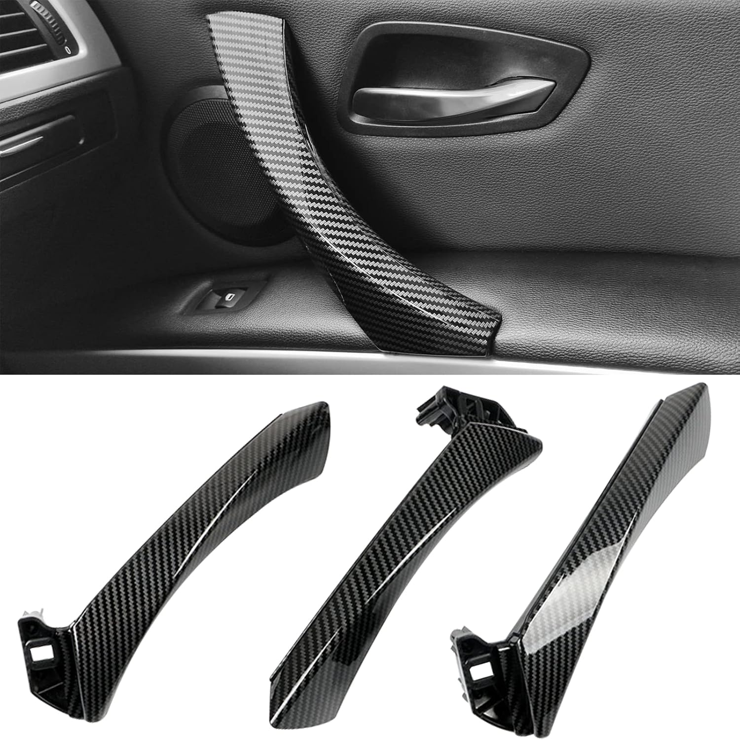 Jaronx Compatible BMW 3 Series Door Handle Replacement Set