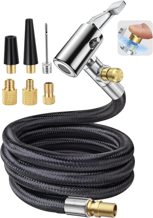 LUMITECO 33'' Air Hose 7-Pack - Effortless Tire Inflation!
