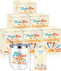 Hoolerry 6 Set Baby Shower Game Prizes 12 oz Insulated Tumbler - Cute