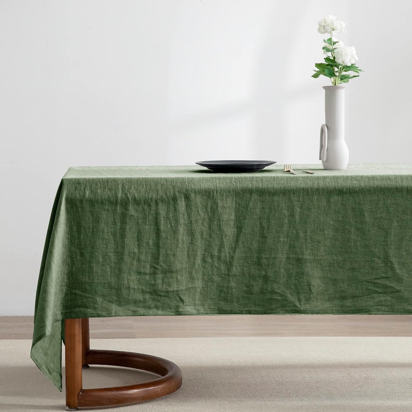 EVERLY 100% Pure Linen Tablecloth for Dining and Events