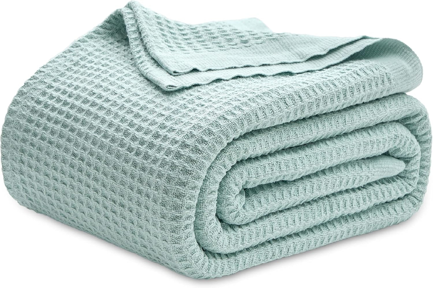 Gentlesoft 100% Cotton Blanket Queen Size - Soft and Breathable