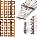 Ghosthorn Fishing Pole Rod Rack Holds 24 Rods for Storage