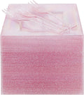 Pink Dessert Plates and Forks Set - 200 Pcs Party DaYammi