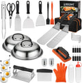 Griddle Accessories Kit - 40PCS Flat Top Grill Tool Set - Complete Kit