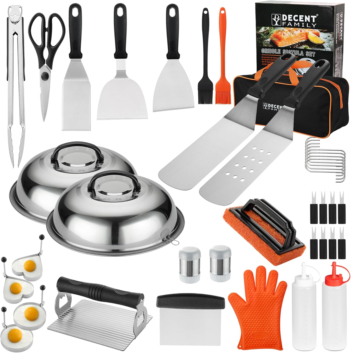 40PCS Griddle Accessories Kit for Flat Top Grill Cooking
