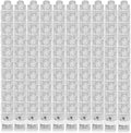 CALIFORNIA CADE ELECTRONIC Finger Lights 200pc White - Bright Party