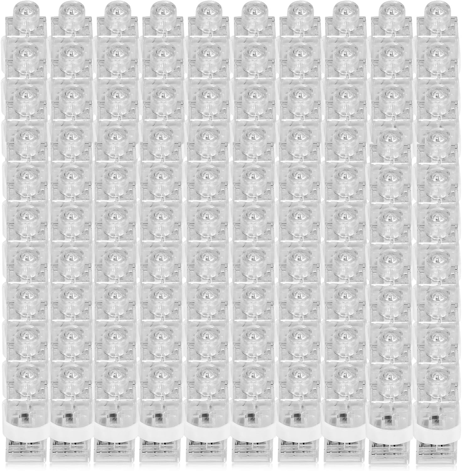 200Pcs White Finger Lights for Kids Parties and Prizes