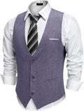 COOFANDY Men's Suit Vest Slim Fit Casual Business Vests - Smart