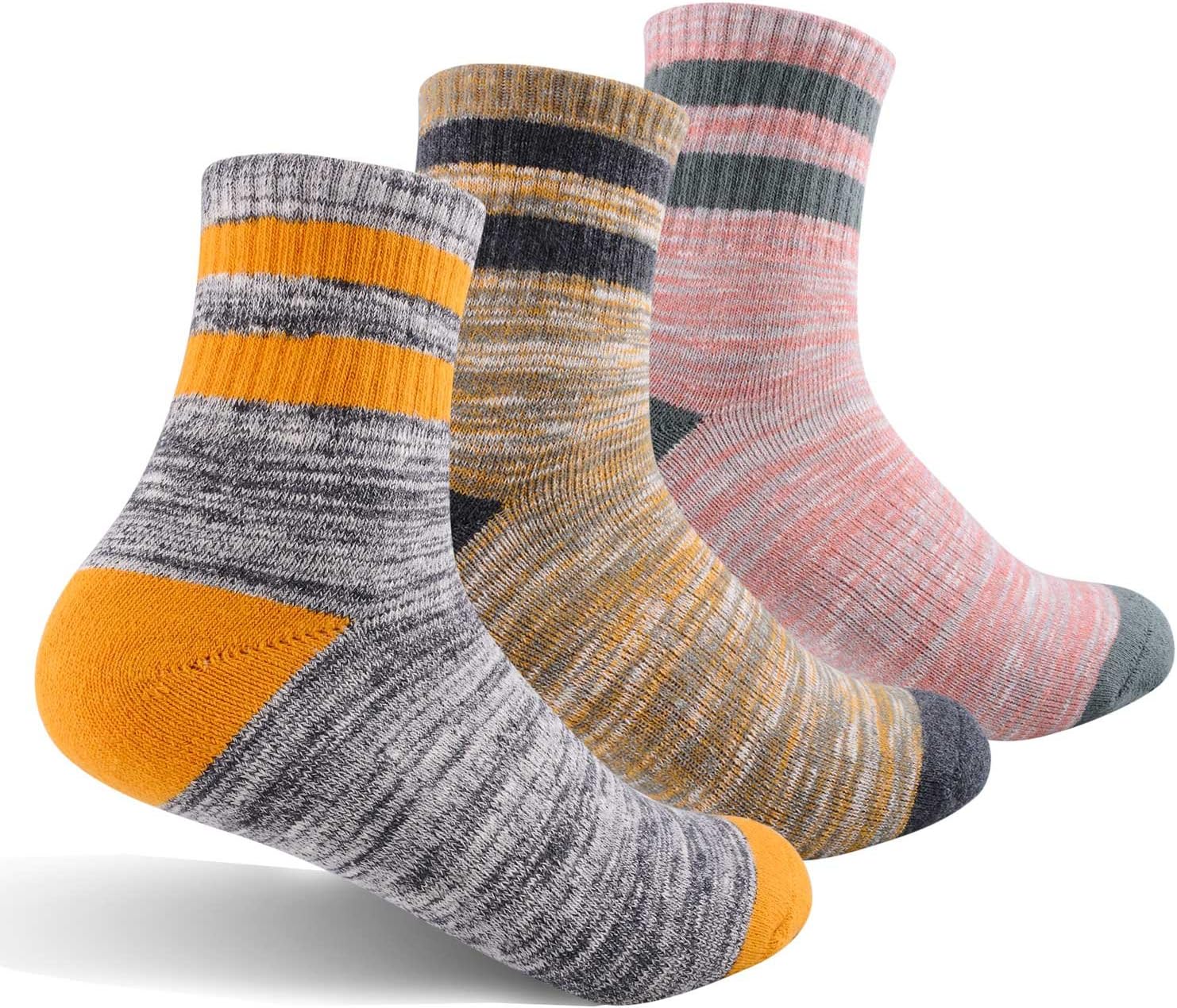 FEIDEER Women's Hiking Socks - Moisture-Wicking Crews