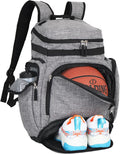 Goloni Basketball Backpack Large Sports Bag with Ball & Shoe Equipment