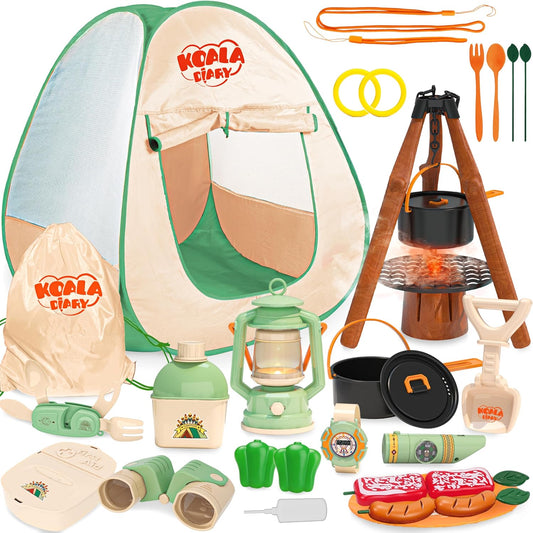 Outdoor Fun: SMILESSKIDDO Kids Camping Set