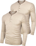 Derminpro Men's Henley Cotton Casual T-Shirts for Every Occasion