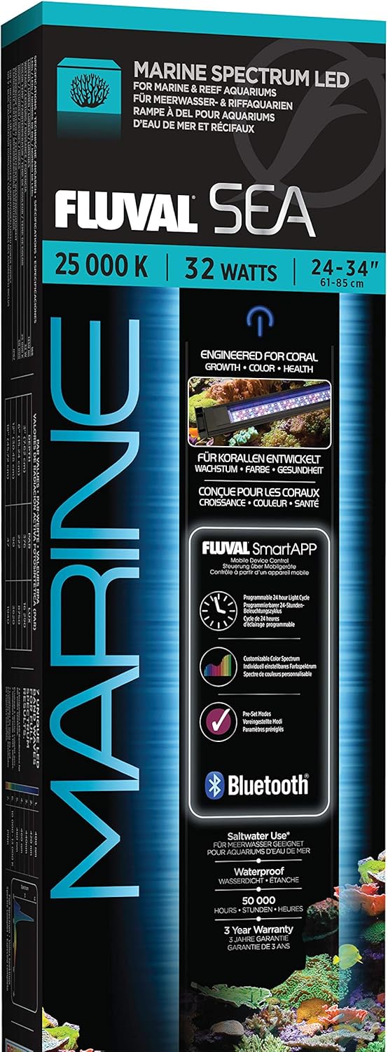 Fluval Sea Marine 3.0 LED Lighting for Coral Growth and Color