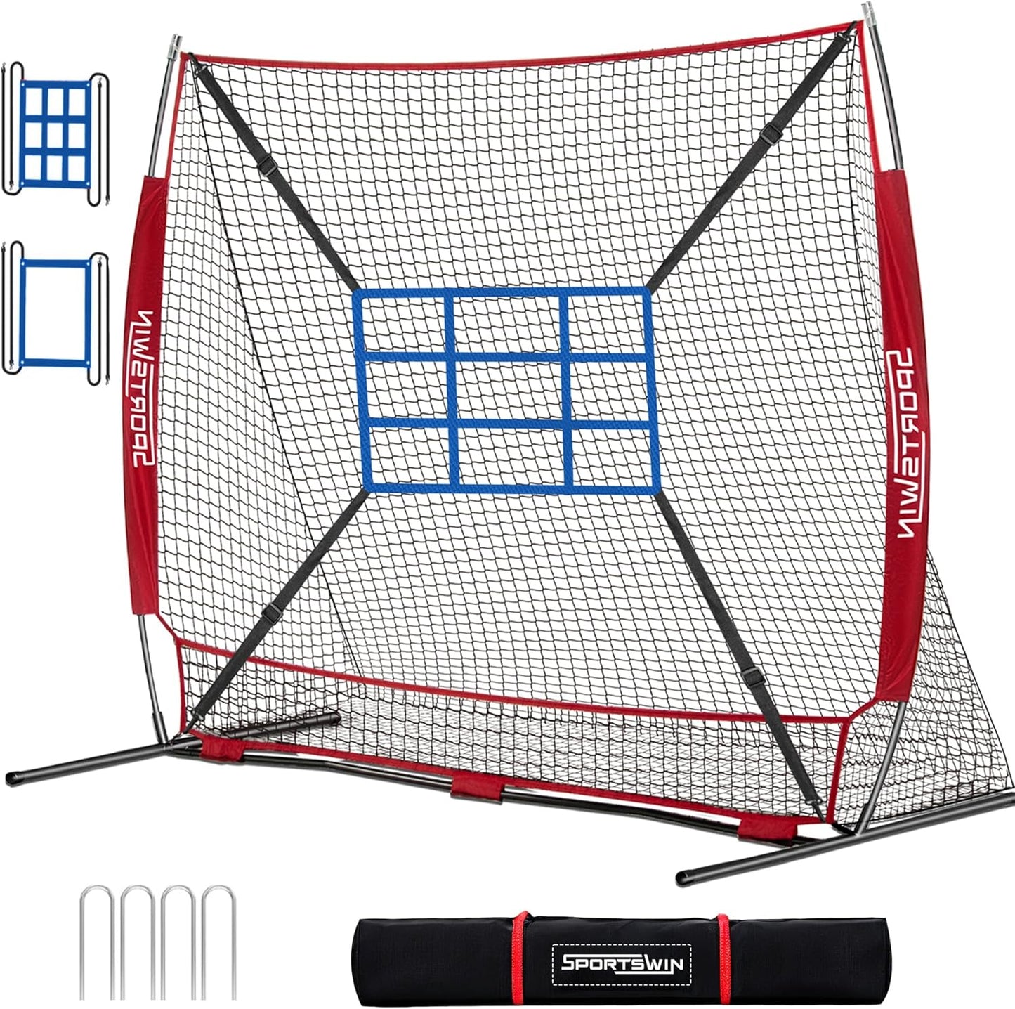7x7 FT Baseball Net for Batting Pitching Hitting Practice
