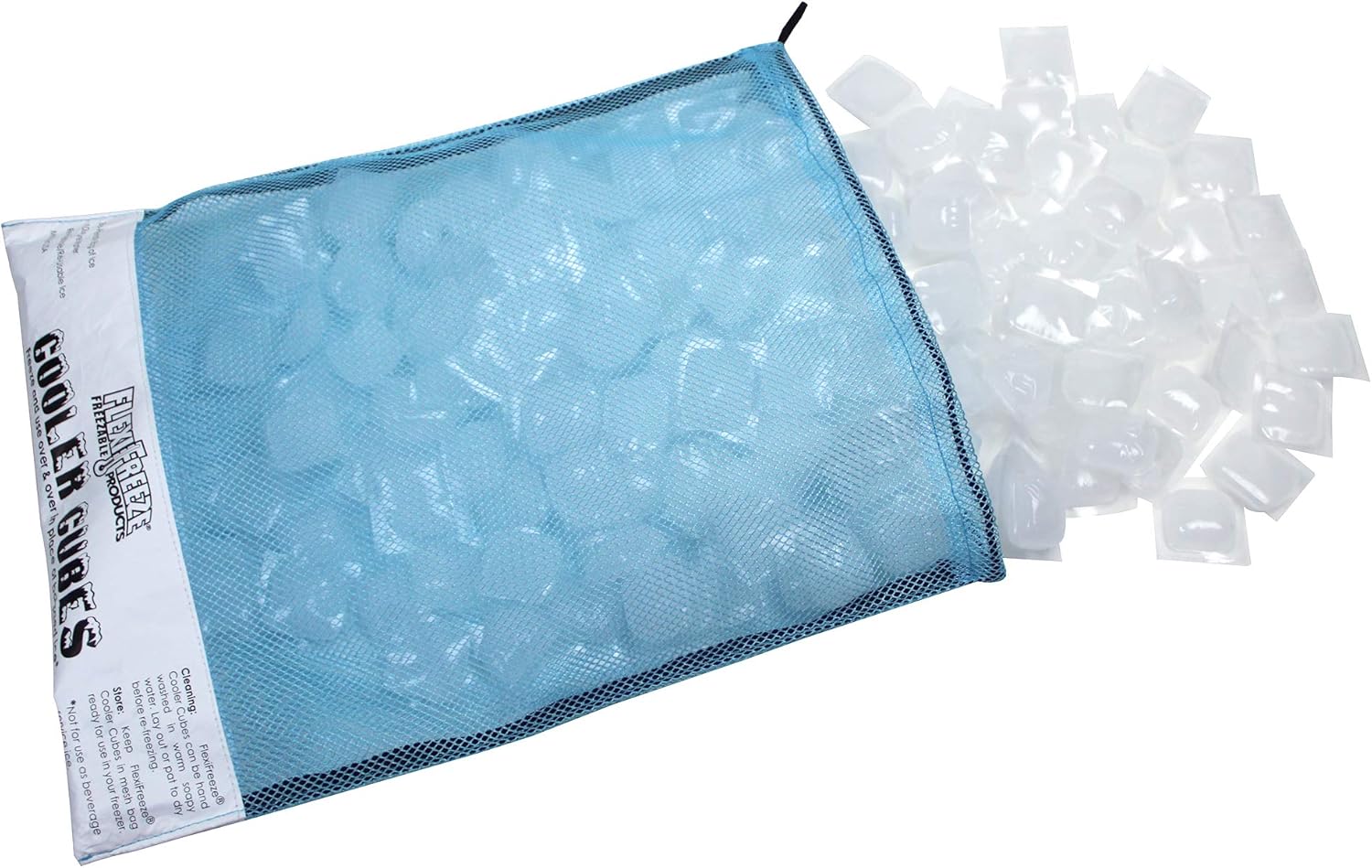 Cooler Cubes 5 lb Bag of Reusable Ice Cubes for Coolers