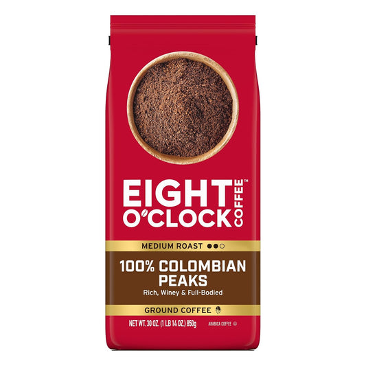 Rich & Full-Bodied: Eight O'Clock Colombian Peaks Coffee