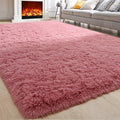 Comeet Soft Area Rug 6 x 9 ft - Plush Shag Carpet for Bedroom