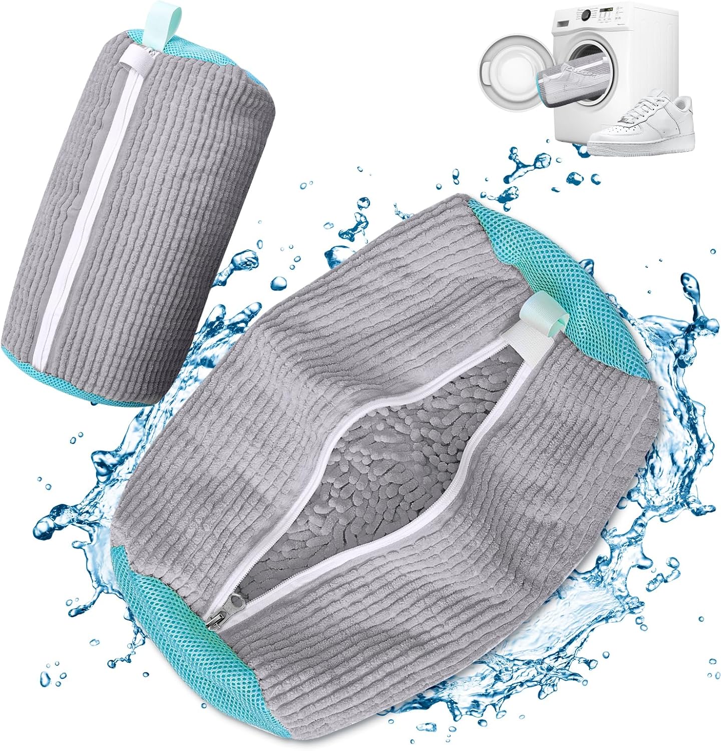 Shoe Washing Bag 2pcs Set - Clean Shoes in a Snap!