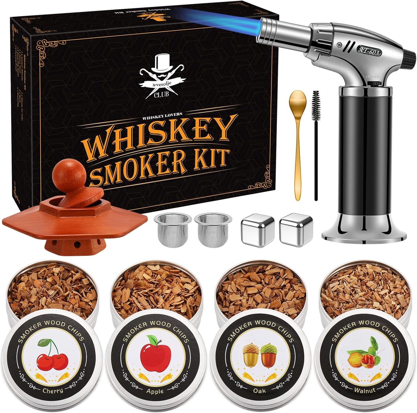 Whiskey Smoker Kit - Infuse Cocktails in Style