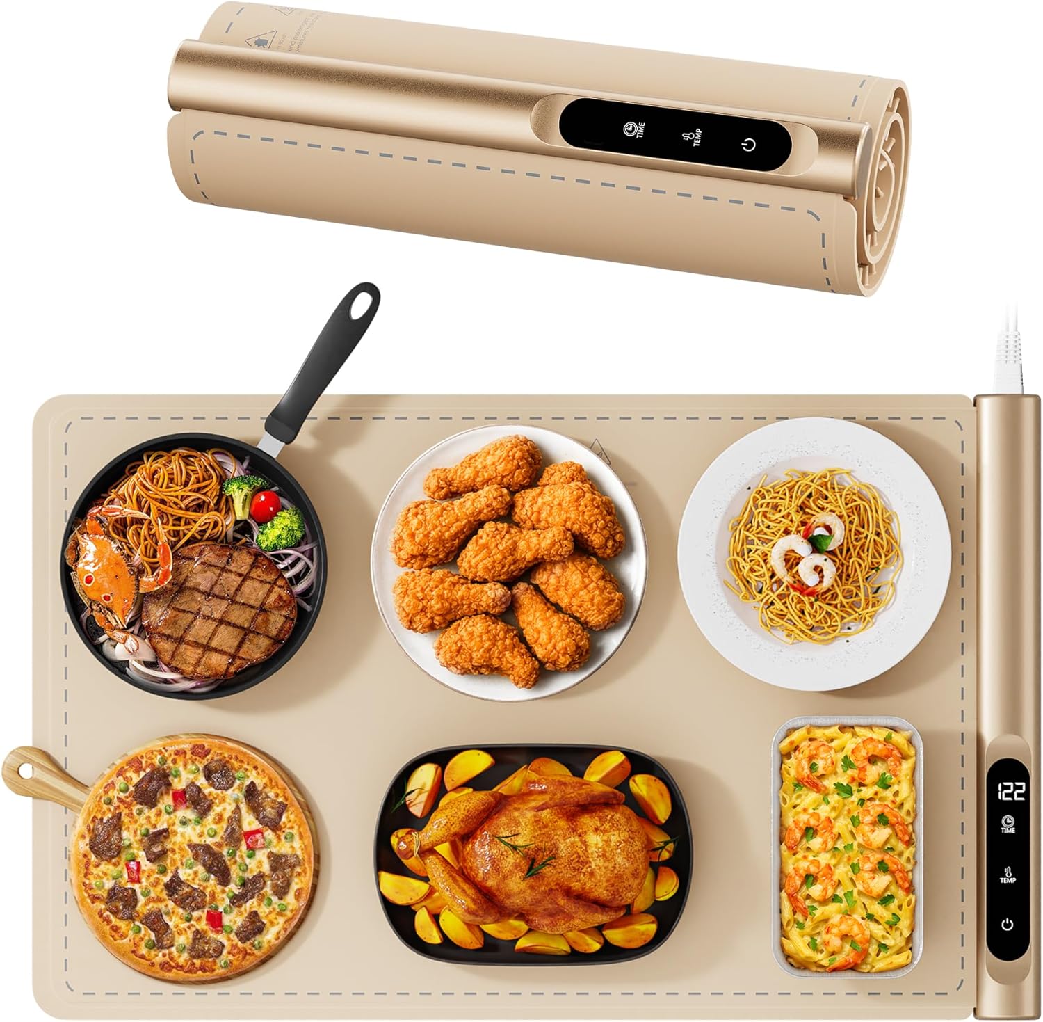 Graphene Food Warming Mat - Rapid Heating for Perfect Meals