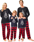 Ekouaer Matching Family Christmas Pajamas Set - Soft Festive PJs