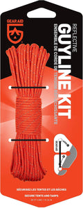 Reflective Guyline Kit with Mini Line Tensioners - Lightweight Camp