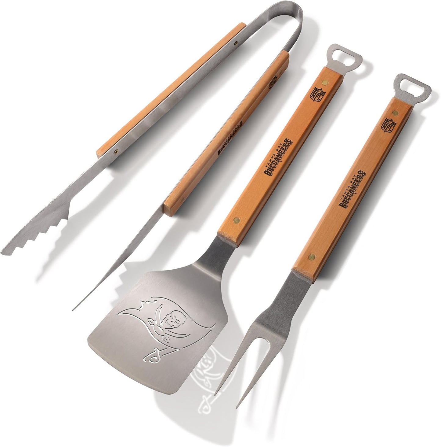 YouTheFan NFL Classic 3PC BBQ Grill Set for Every Fan